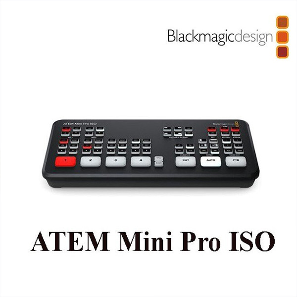 아랑/블랙매직디자인 ATEM Mini Pro ISO 정품