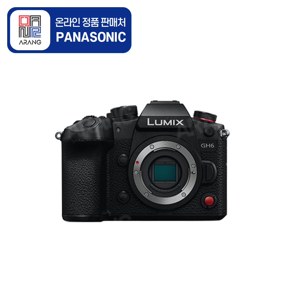 파나소닉 루믹스 DC-GH6 미러리스 카메라 새상품 / 추가 배터리 증정